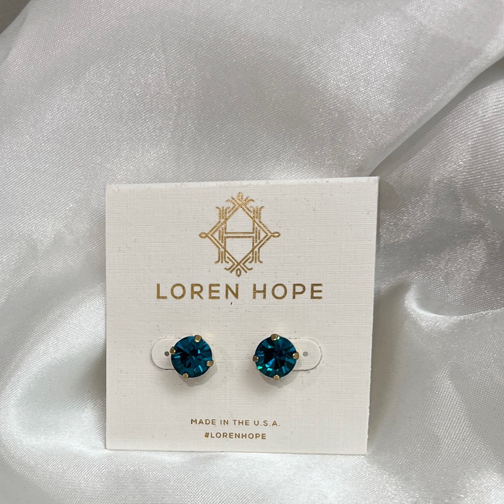 Loren Hope Kaylee Stud Earrings in Montana NWT